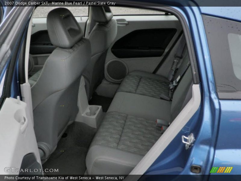 Marine Blue Pearl / Pastel Slate Gray 2007 Dodge Caliber SXT