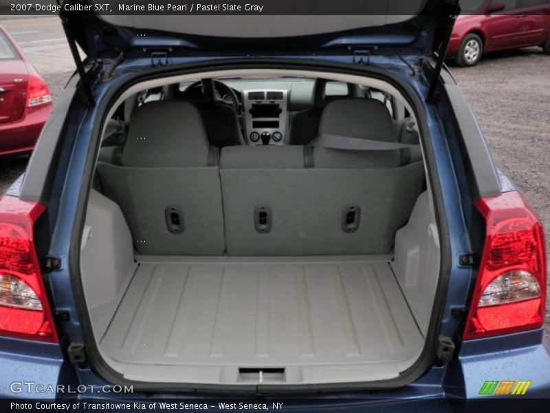 Marine Blue Pearl / Pastel Slate Gray 2007 Dodge Caliber SXT