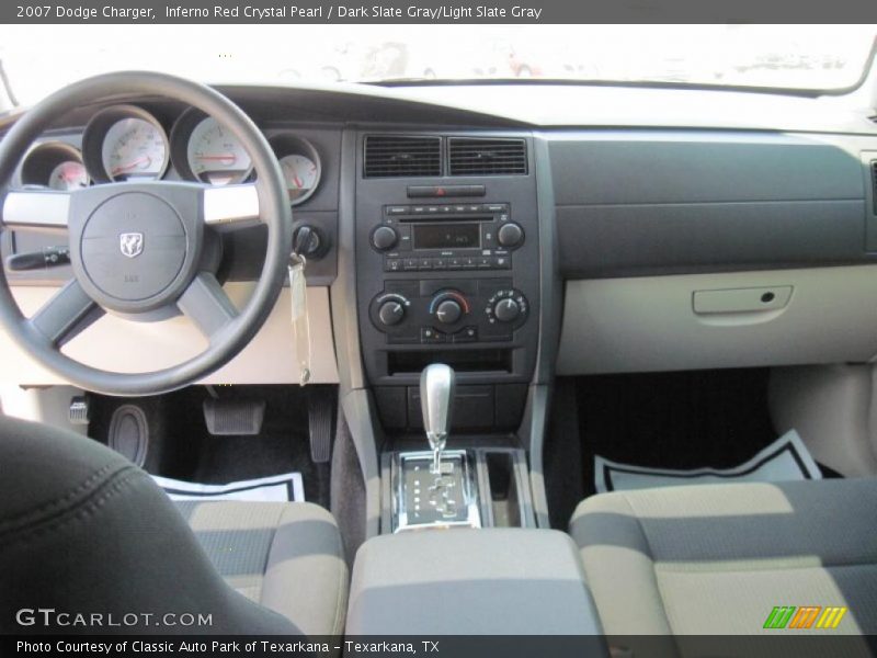 Inferno Red Crystal Pearl / Dark Slate Gray/Light Slate Gray 2007 Dodge Charger