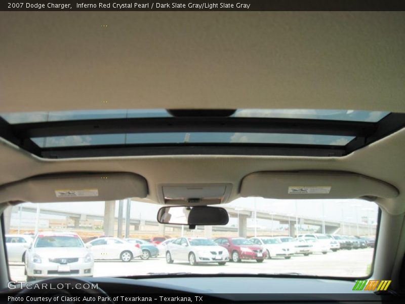 Inferno Red Crystal Pearl / Dark Slate Gray/Light Slate Gray 2007 Dodge Charger
