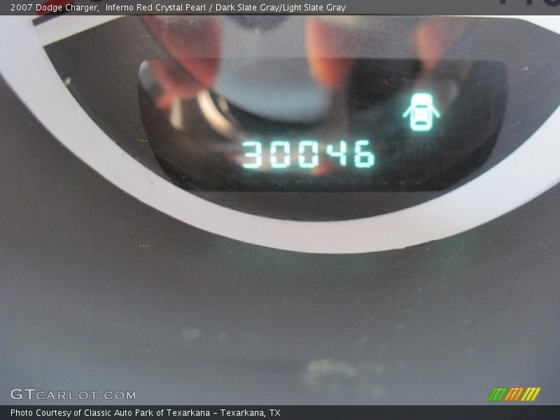 Inferno Red Crystal Pearl / Dark Slate Gray/Light Slate Gray 2007 Dodge Charger