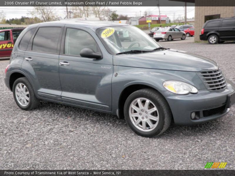 Magnesium Green Pearl / Pastel Pebble Beige 2006 Chrysler PT Cruiser Limited