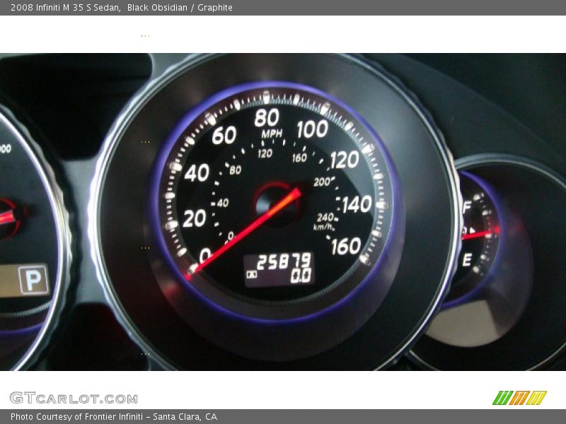 Black Obsidian / Graphite 2008 Infiniti M 35 S Sedan