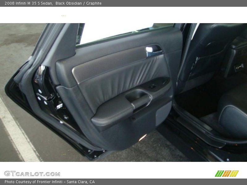 Black Obsidian / Graphite 2008 Infiniti M 35 S Sedan