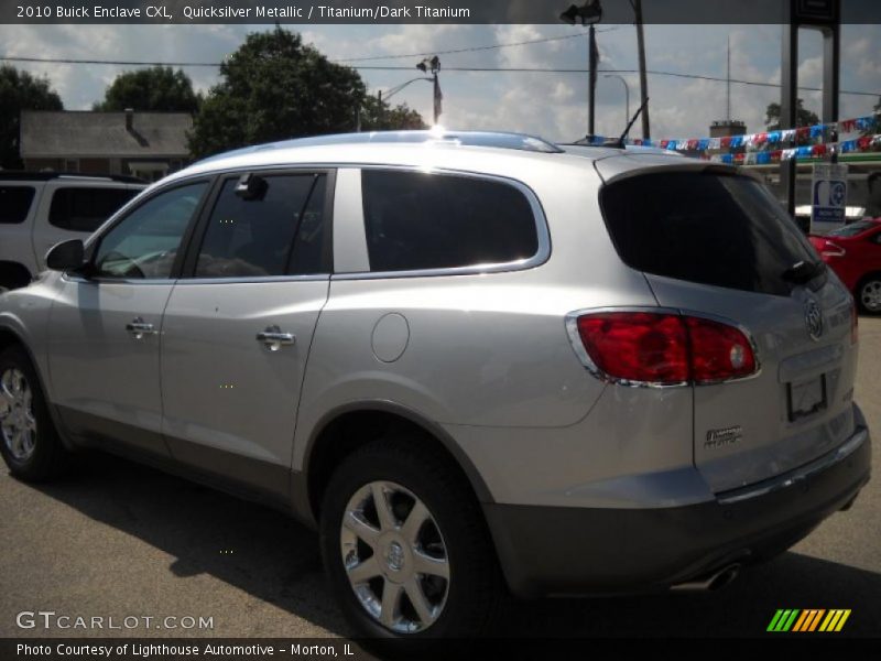 Quicksilver Metallic / Titanium/Dark Titanium 2010 Buick Enclave CXL
