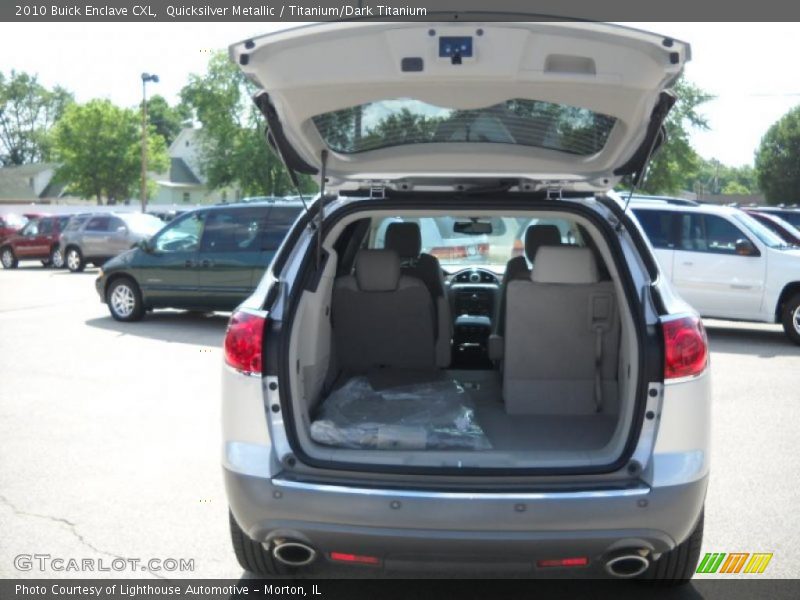 Quicksilver Metallic / Titanium/Dark Titanium 2010 Buick Enclave CXL