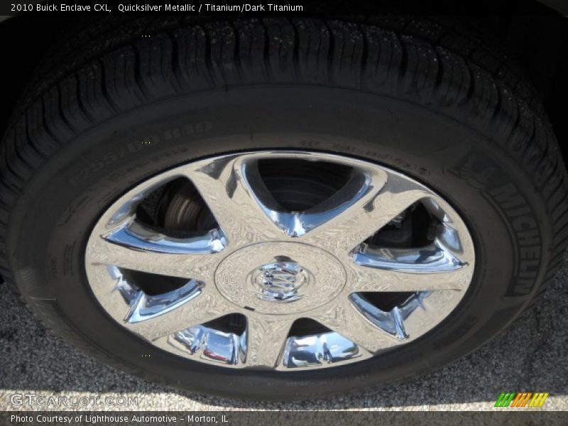 Quicksilver Metallic / Titanium/Dark Titanium 2010 Buick Enclave CXL