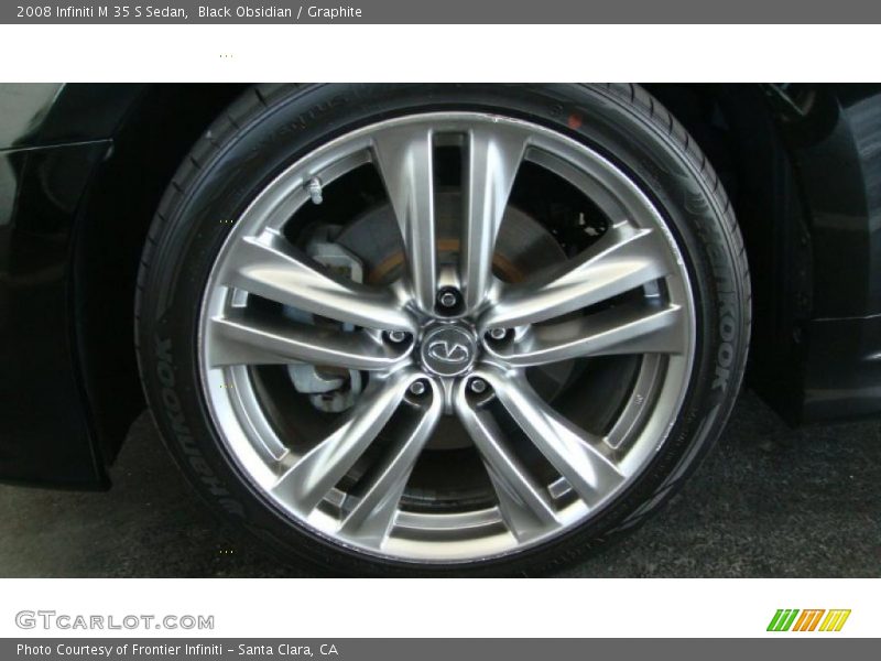 Black Obsidian / Graphite 2008 Infiniti M 35 S Sedan