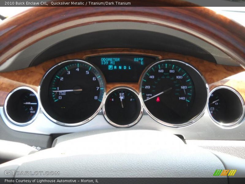 Quicksilver Metallic / Titanium/Dark Titanium 2010 Buick Enclave CXL