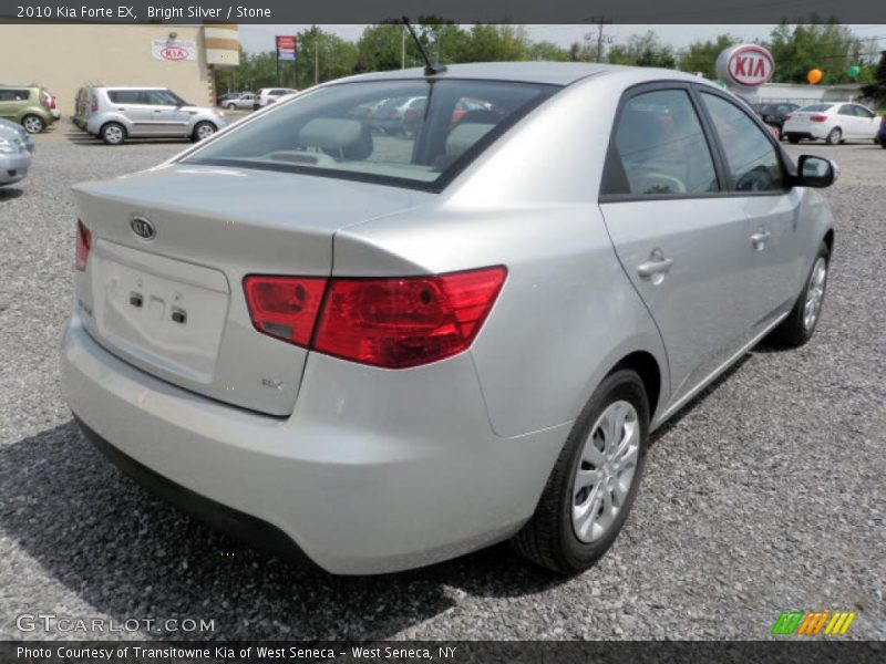 Bright Silver / Stone 2010 Kia Forte EX