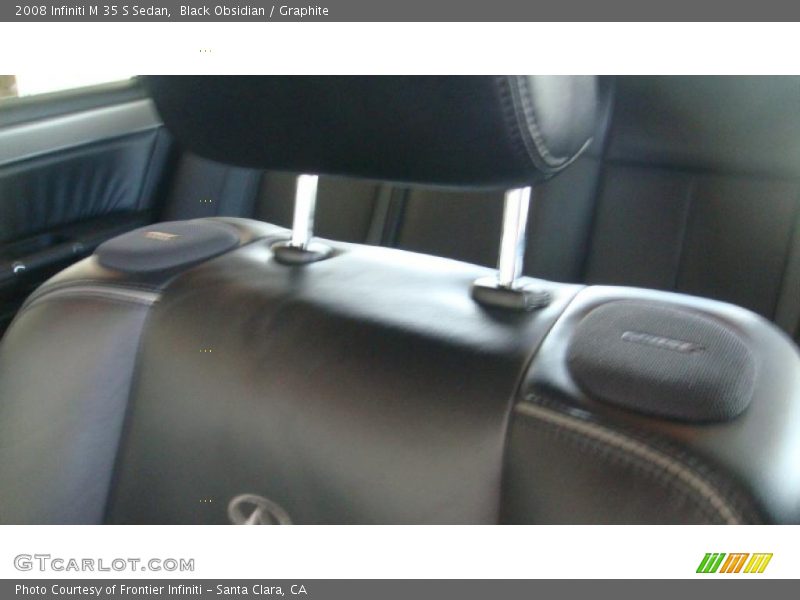 Black Obsidian / Graphite 2008 Infiniti M 35 S Sedan
