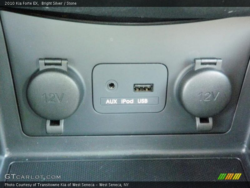 Bright Silver / Stone 2010 Kia Forte EX