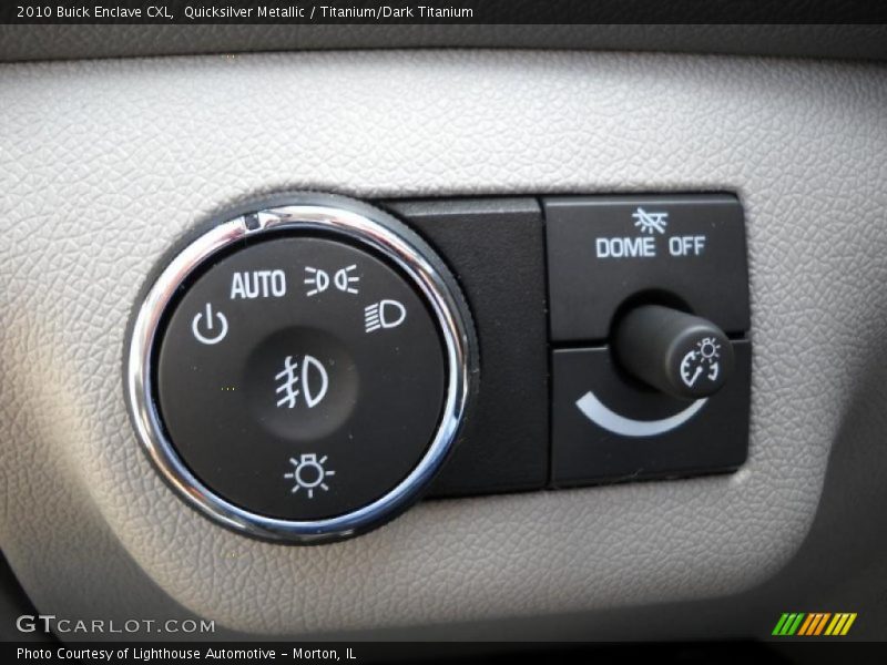 Quicksilver Metallic / Titanium/Dark Titanium 2010 Buick Enclave CXL
