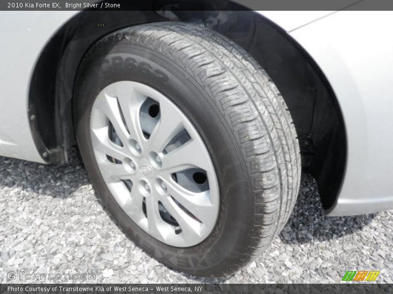 Bright Silver / Stone 2010 Kia Forte EX