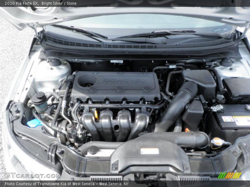 Bright Silver / Stone 2010 Kia Forte EX