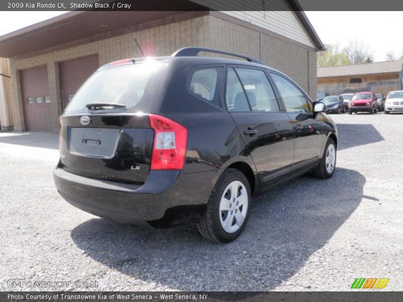 Shadow Black / Gray 2009 Kia Rondo LX