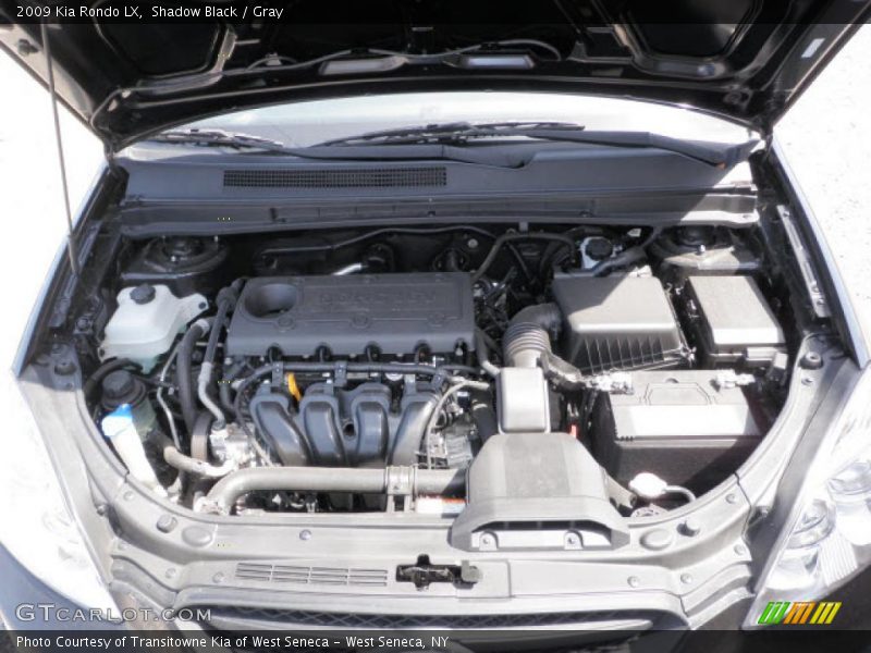 Shadow Black / Gray 2009 Kia Rondo LX