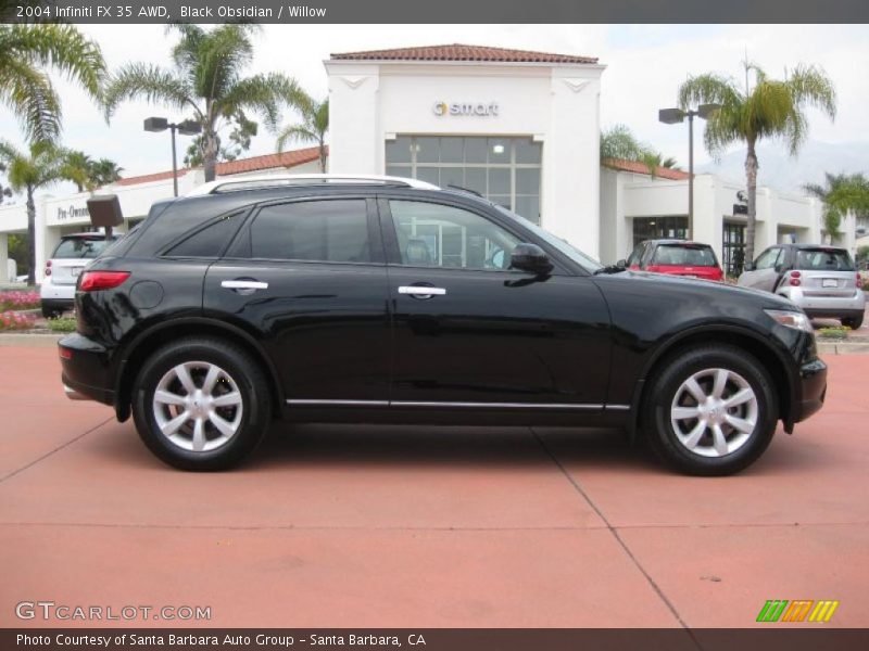 Black Obsidian / Willow 2004 Infiniti FX 35 AWD