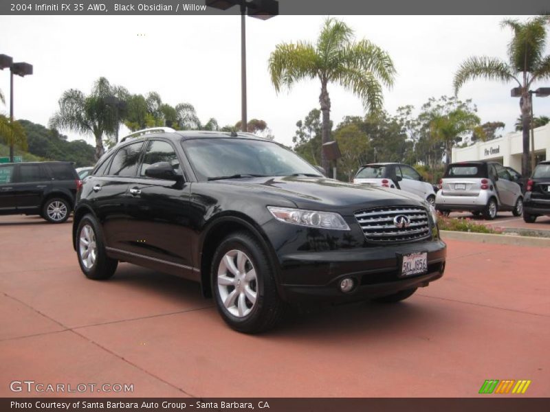 Black Obsidian / Willow 2004 Infiniti FX 35 AWD