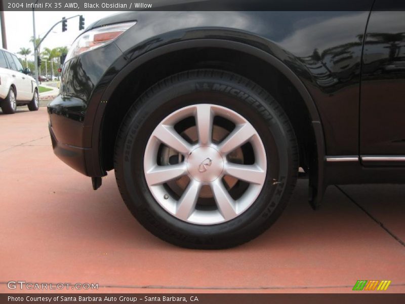 Black Obsidian / Willow 2004 Infiniti FX 35 AWD