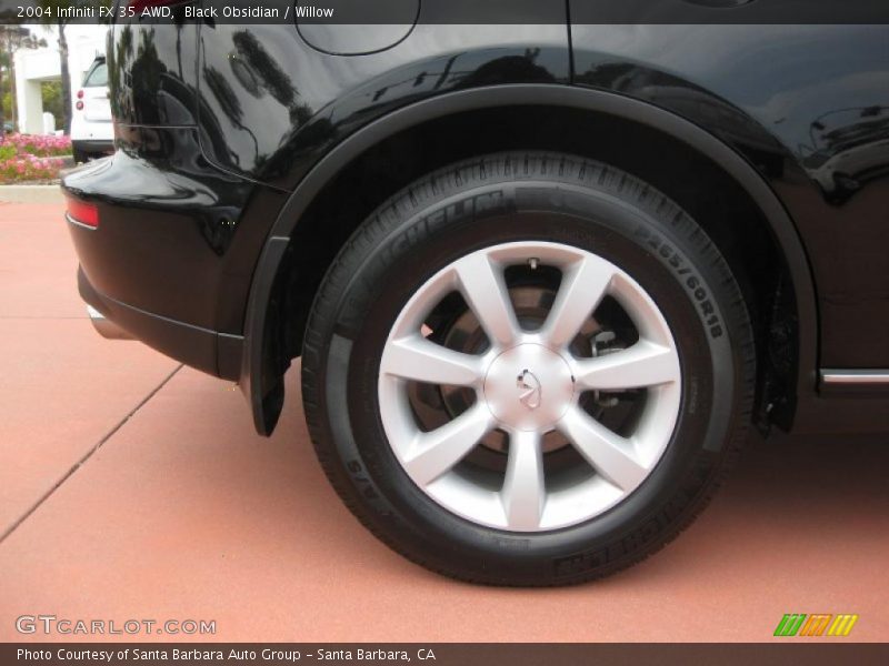 Black Obsidian / Willow 2004 Infiniti FX 35 AWD