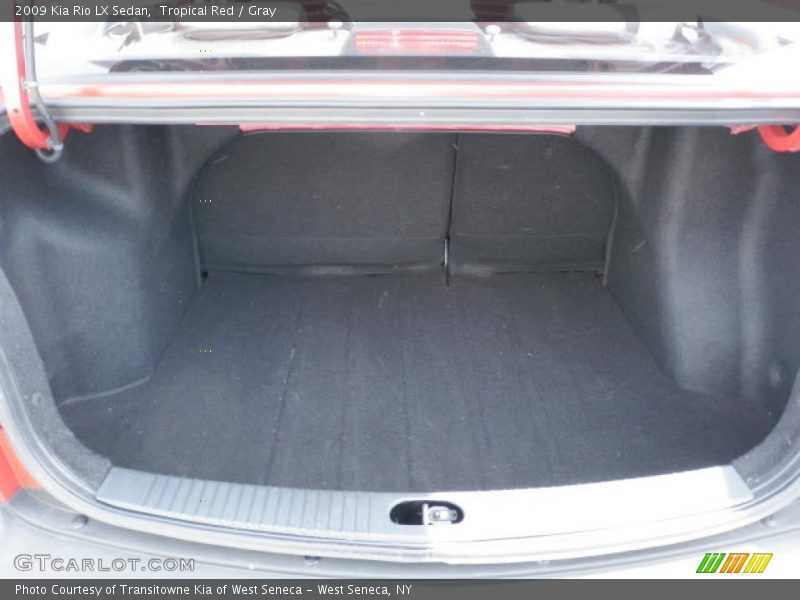 Tropical Red / Gray 2009 Kia Rio LX Sedan