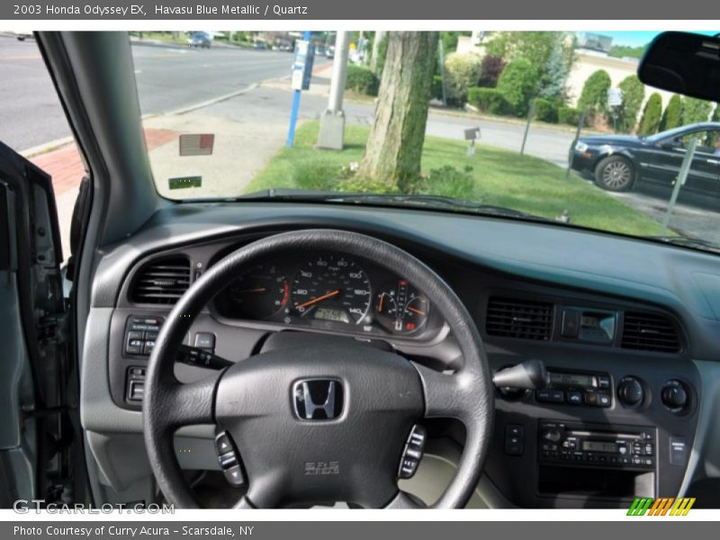 Havasu Blue Metallic / Quartz 2003 Honda Odyssey EX