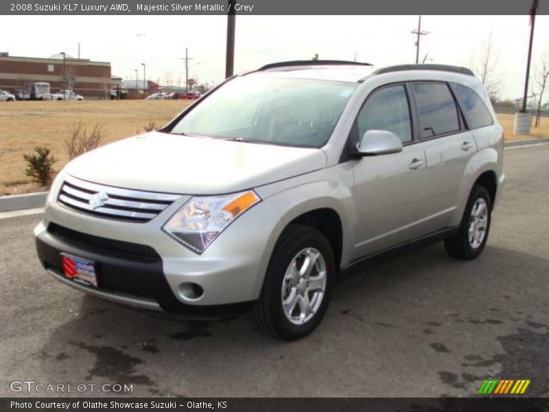 Majestic Silver Metallic / Grey 2008 Suzuki XL7 Luxury AWD