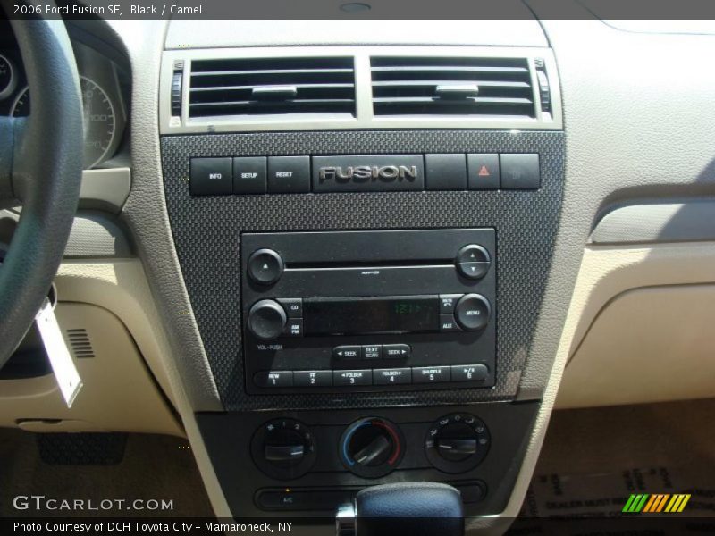 Black / Camel 2006 Ford Fusion SE