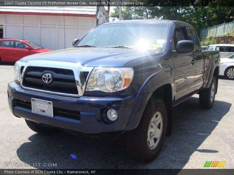 Indigo Ink Pearl / Graphite Gray 2007 Toyota Tacoma V6 PreRunner Access Cab