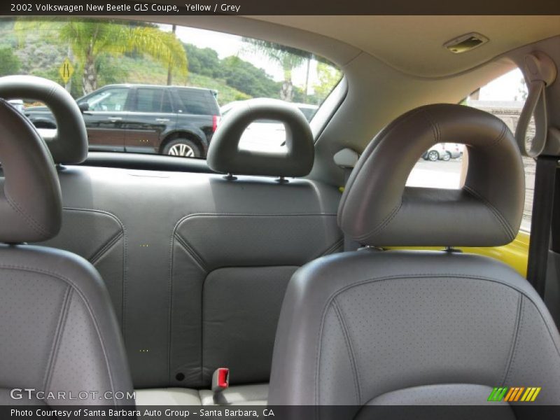 Yellow / Grey 2002 Volkswagen New Beetle GLS Coupe