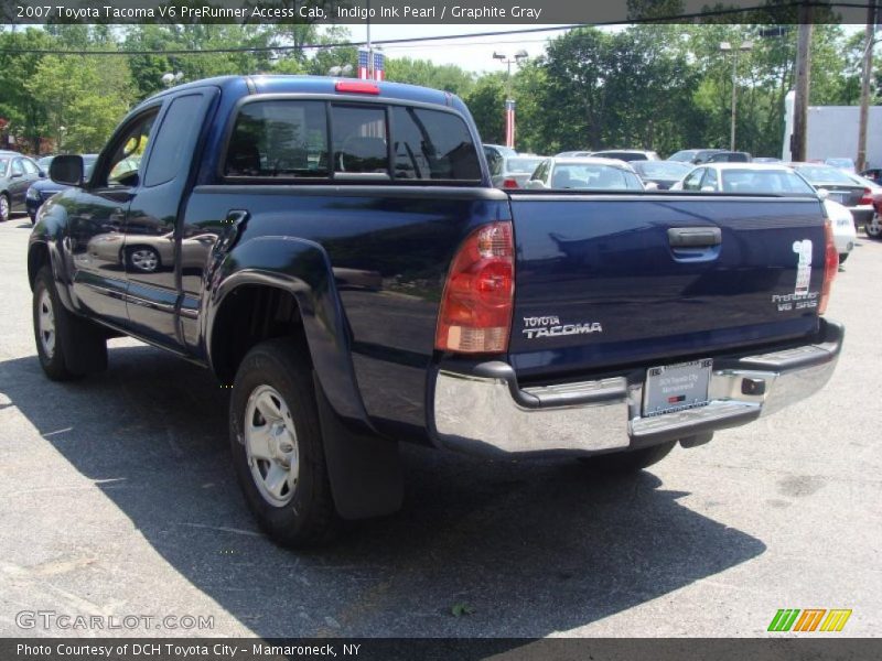 Indigo Ink Pearl / Graphite Gray 2007 Toyota Tacoma V6 PreRunner Access Cab