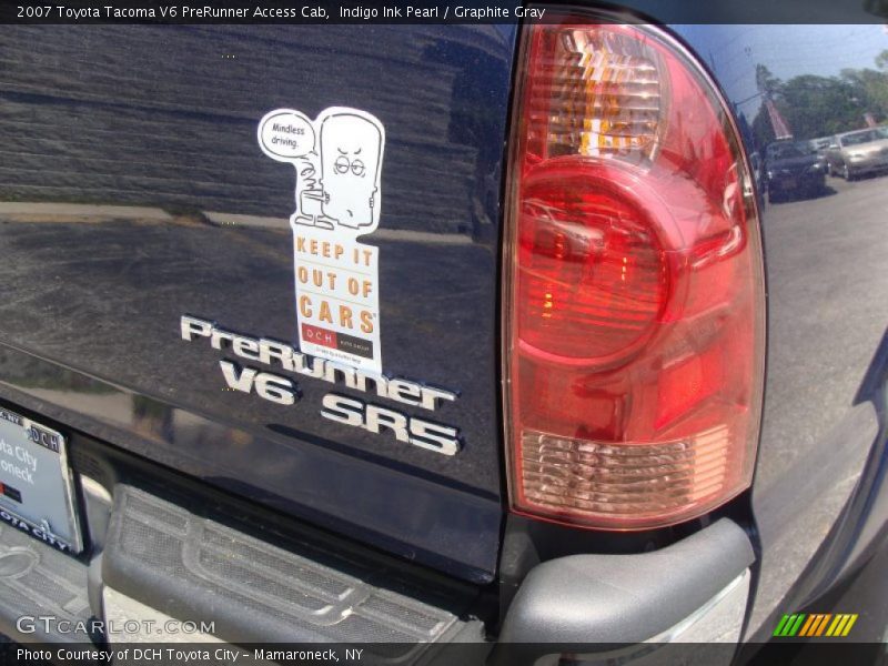 Indigo Ink Pearl / Graphite Gray 2007 Toyota Tacoma V6 PreRunner Access Cab