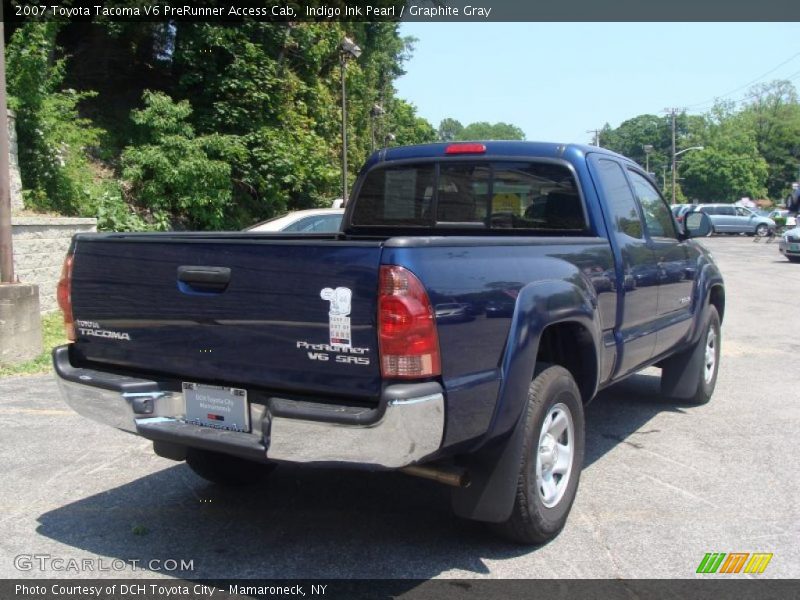 Indigo Ink Pearl / Graphite Gray 2007 Toyota Tacoma V6 PreRunner Access Cab
