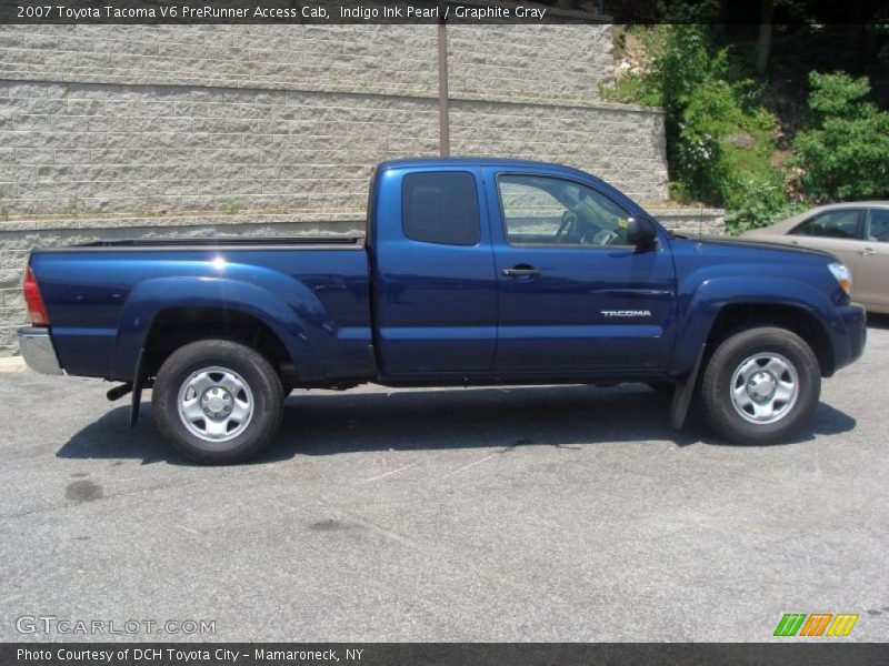 Indigo Ink Pearl / Graphite Gray 2007 Toyota Tacoma V6 PreRunner Access Cab