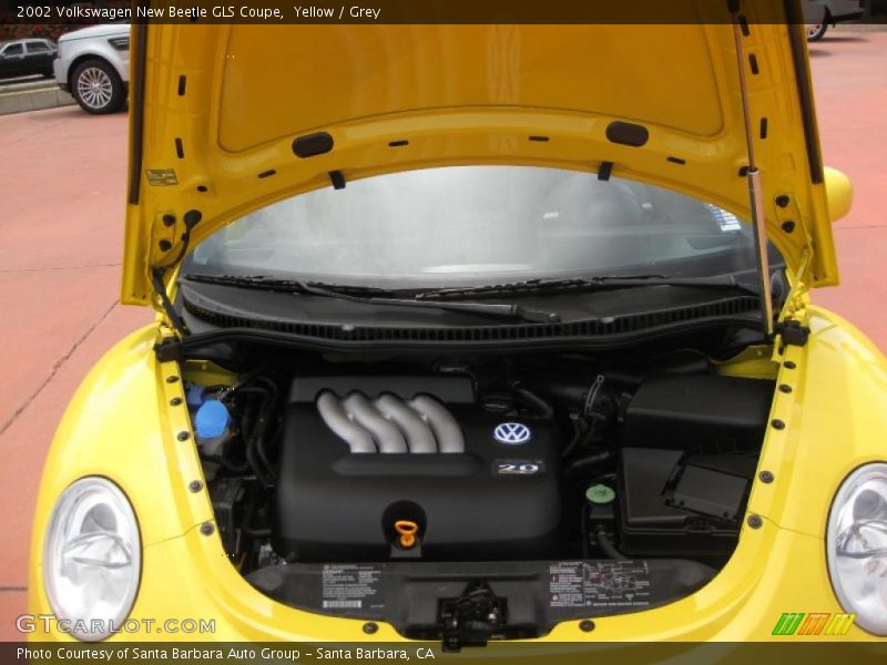 Yellow / Grey 2002 Volkswagen New Beetle GLS Coupe