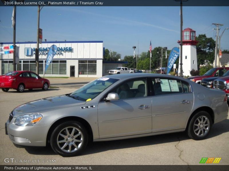 Platinum Metallic / Titanium Gray 2006 Buick Lucerne CXL