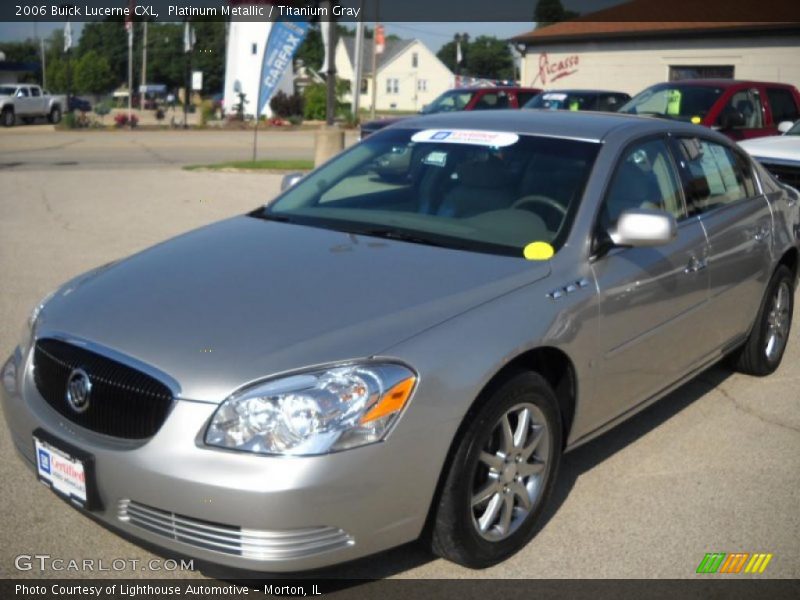 Platinum Metallic / Titanium Gray 2006 Buick Lucerne CXL