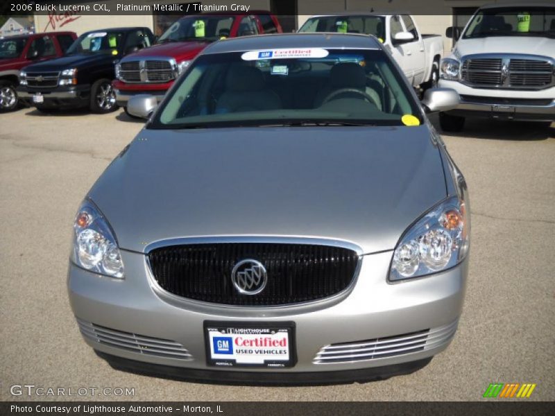 Platinum Metallic / Titanium Gray 2006 Buick Lucerne CXL
