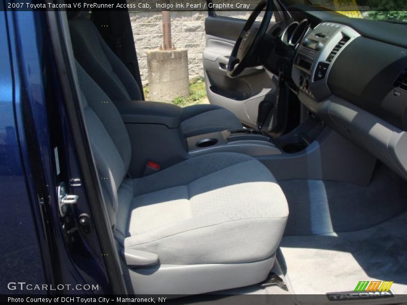 Indigo Ink Pearl / Graphite Gray 2007 Toyota Tacoma V6 PreRunner Access Cab