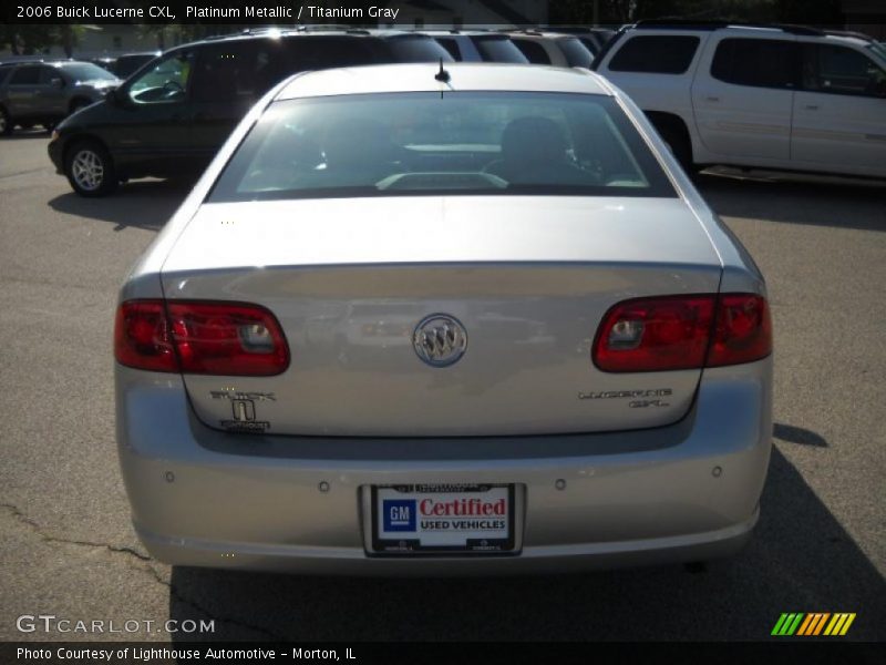 Platinum Metallic / Titanium Gray 2006 Buick Lucerne CXL