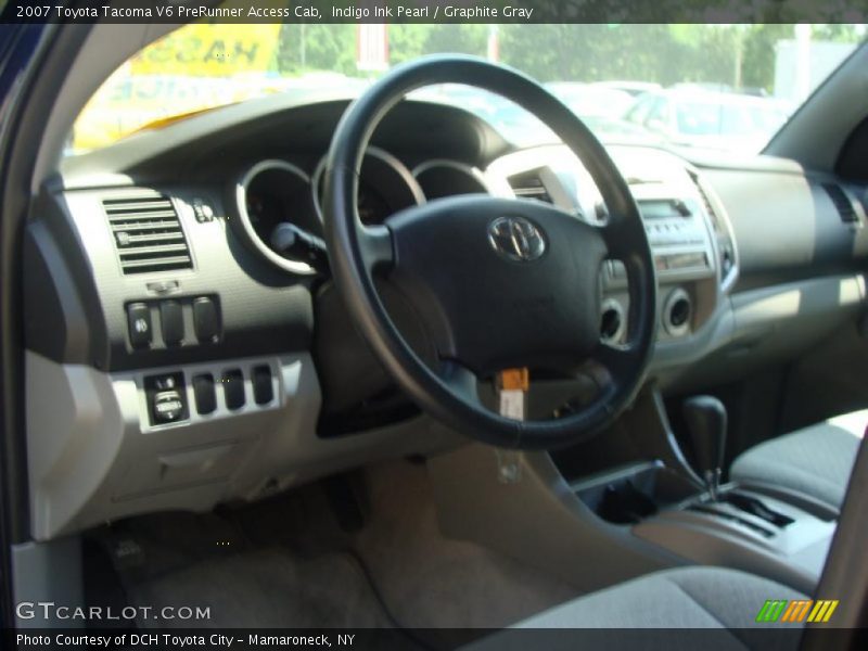 Indigo Ink Pearl / Graphite Gray 2007 Toyota Tacoma V6 PreRunner Access Cab