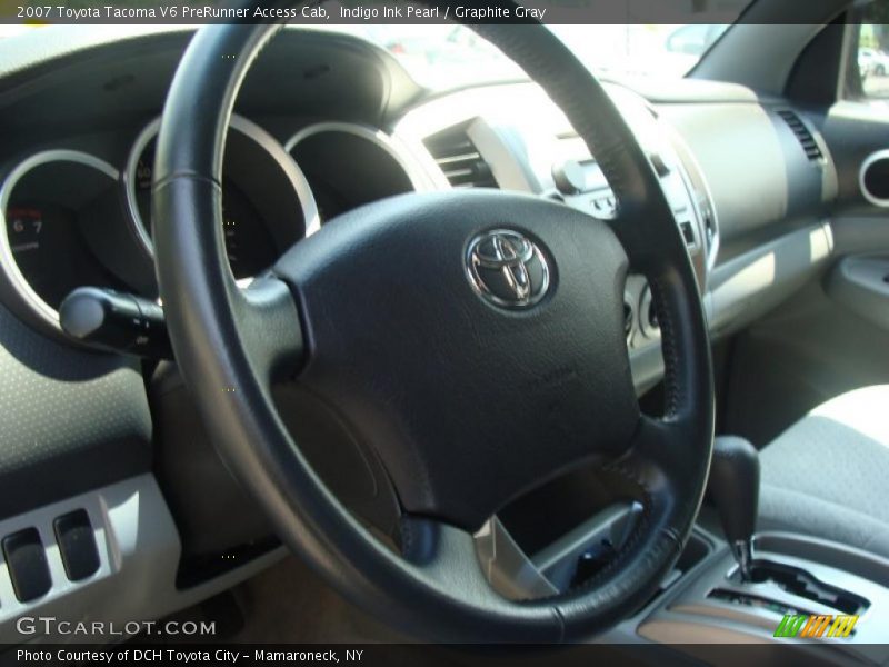 Indigo Ink Pearl / Graphite Gray 2007 Toyota Tacoma V6 PreRunner Access Cab