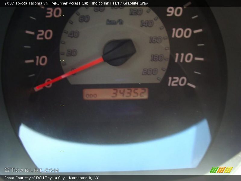 Indigo Ink Pearl / Graphite Gray 2007 Toyota Tacoma V6 PreRunner Access Cab