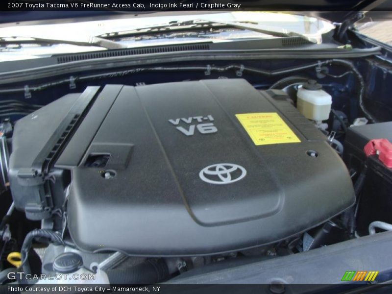 Indigo Ink Pearl / Graphite Gray 2007 Toyota Tacoma V6 PreRunner Access Cab