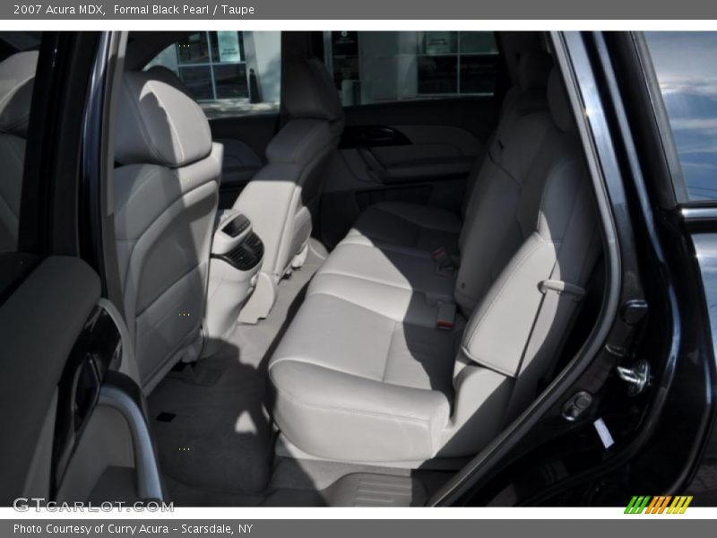 Formal Black Pearl / Taupe 2007 Acura MDX