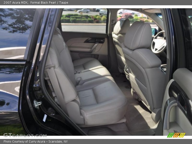 Formal Black Pearl / Taupe 2007 Acura MDX