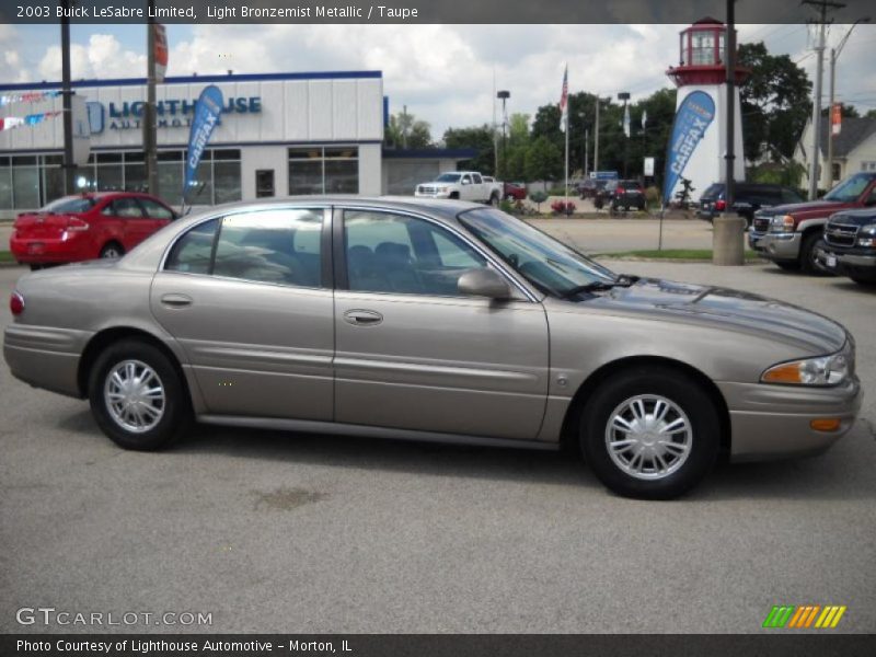 Light Bronzemist Metallic / Taupe 2003 Buick LeSabre Limited