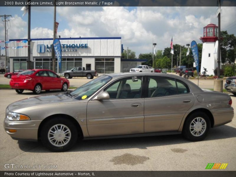 Light Bronzemist Metallic / Taupe 2003 Buick LeSabre Limited
