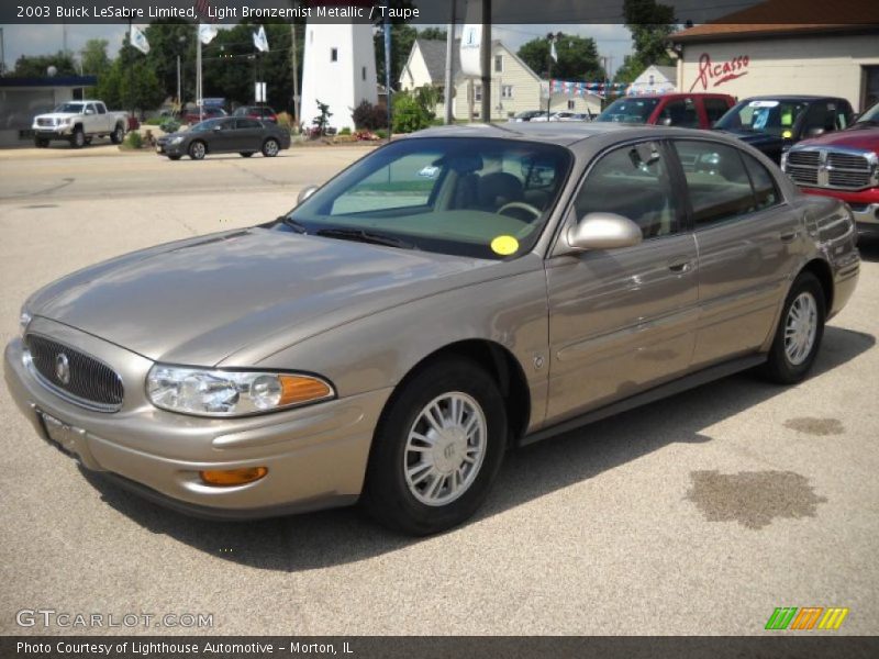 Light Bronzemist Metallic / Taupe 2003 Buick LeSabre Limited